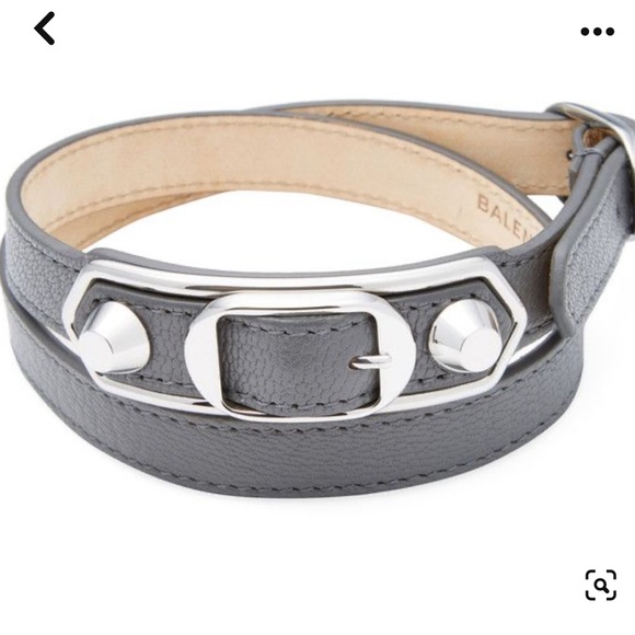 Balenciaga Triple Tour Wrap Bracelet - Picture 2 of 6